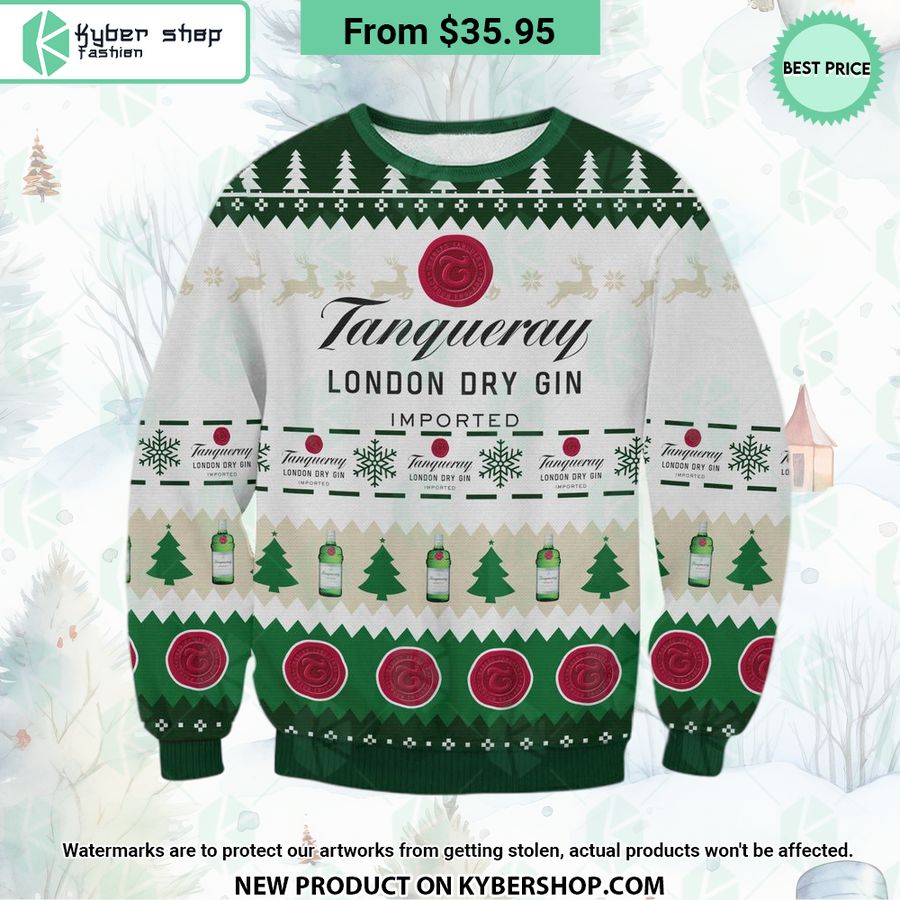 Tanqueray Gin Christmas Sweater