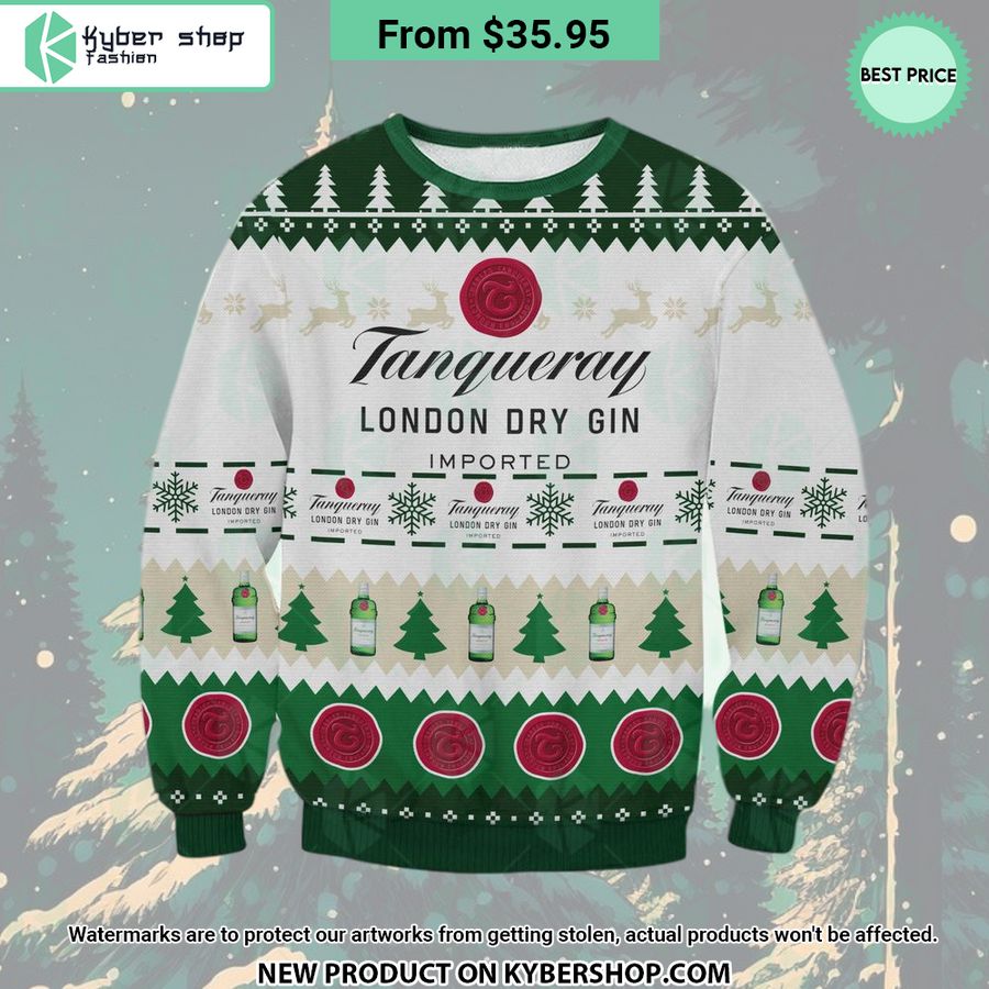 Tanqueray Gin Christmas Sweater