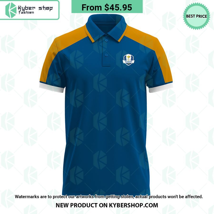 Team Europe 2023 Ryder Cup Champion Polo Shirt