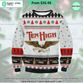 Ten High Whiskey Sweater