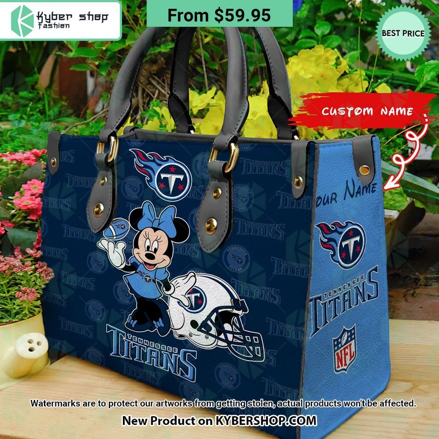 Tennessee Titans Minnie Leather Bag