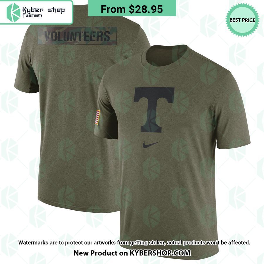 Tennessee Volunteers Military Salute to Service Veterans Shirt