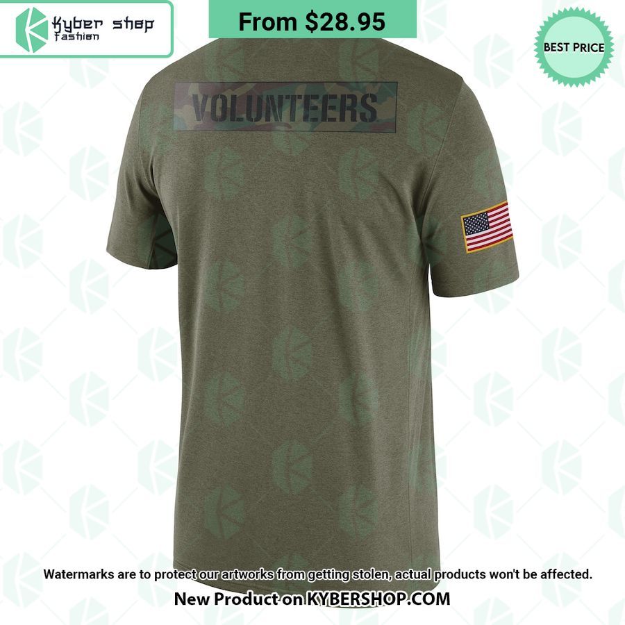 Tennessee Volunteers Military Salute to Service Veterans Shirt