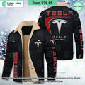 Tesla CUSTOM Fleece Leather Jacket
