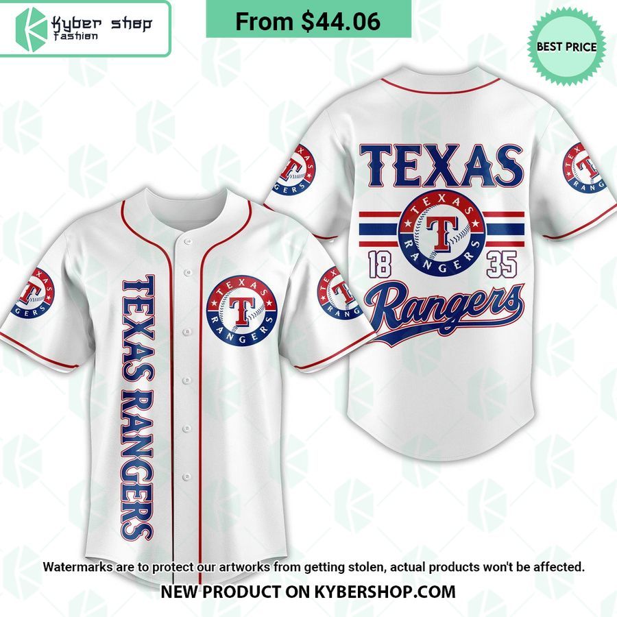 Texax Rangers Baseball Jersey