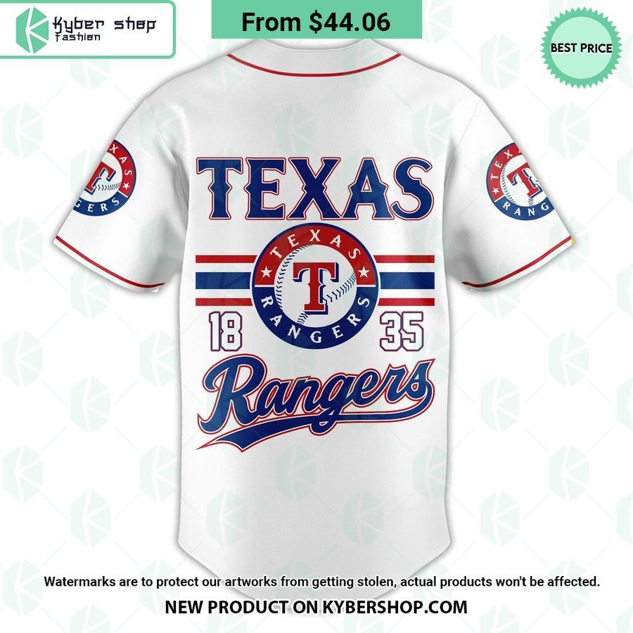 Texax Rangers Baseball Jersey