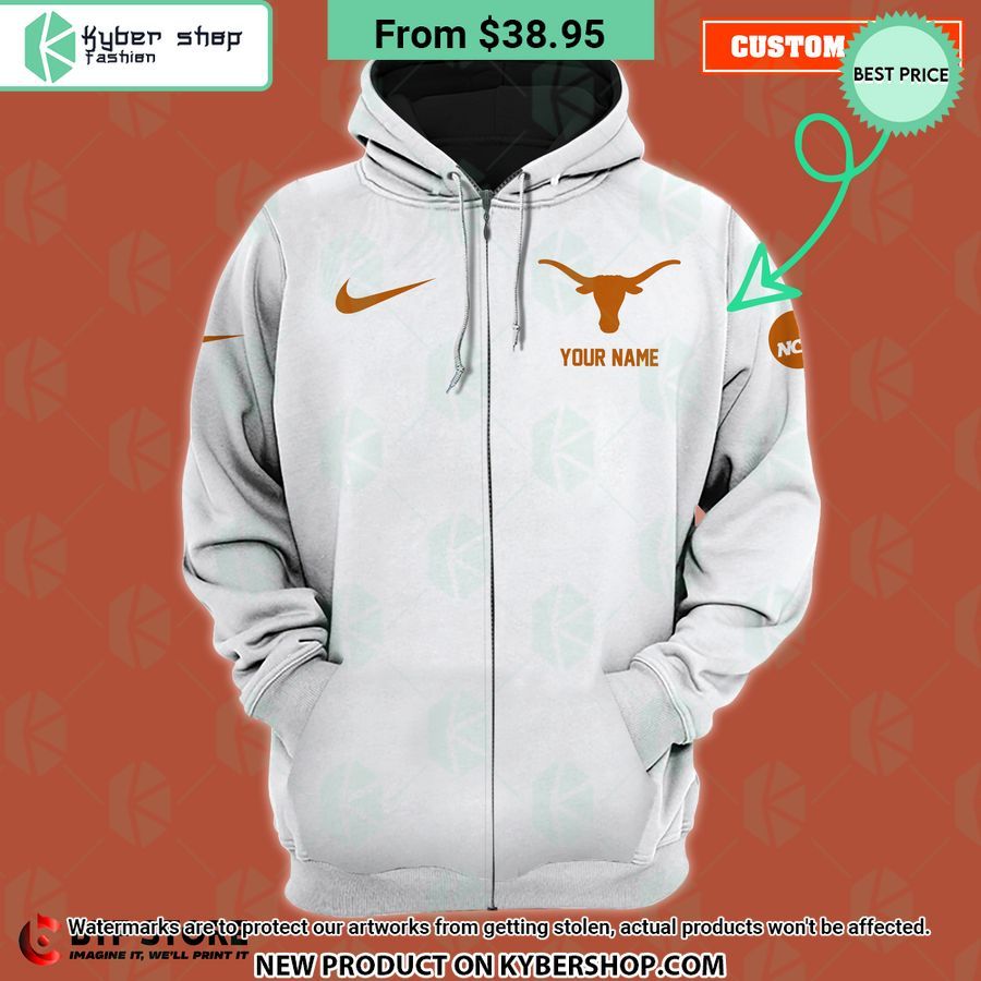 Texas Longhorns CUSTOM Hoodie, Cap