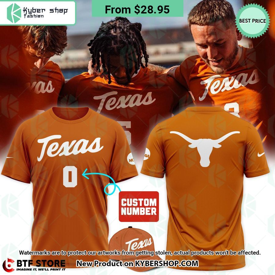 Texas Longhorns CUSTOM Shirt, cap