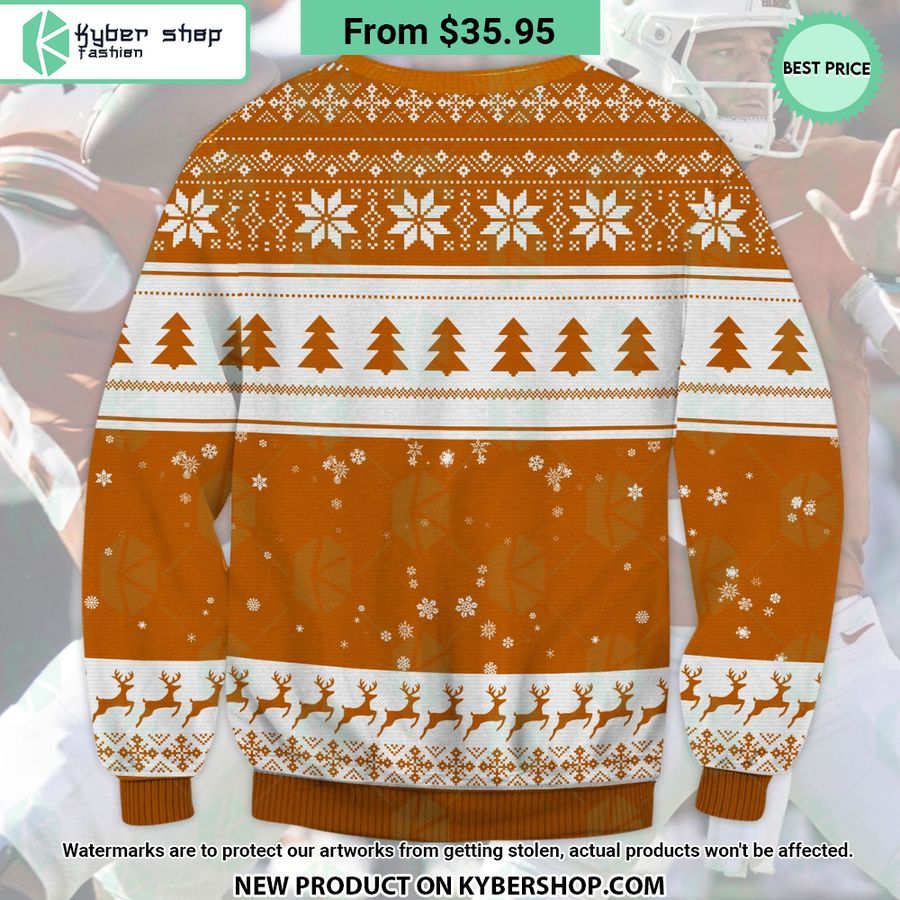 Texas Longhorns Grinch Christmas Sweater