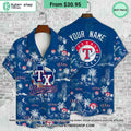 Texas Rangers CUSTOM Hawaiian Shirt
