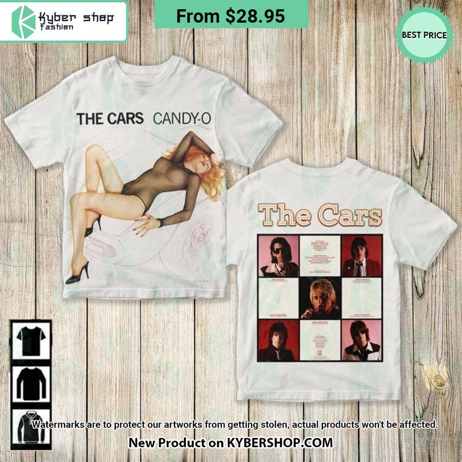 The Cars Candy-O Album Shirt