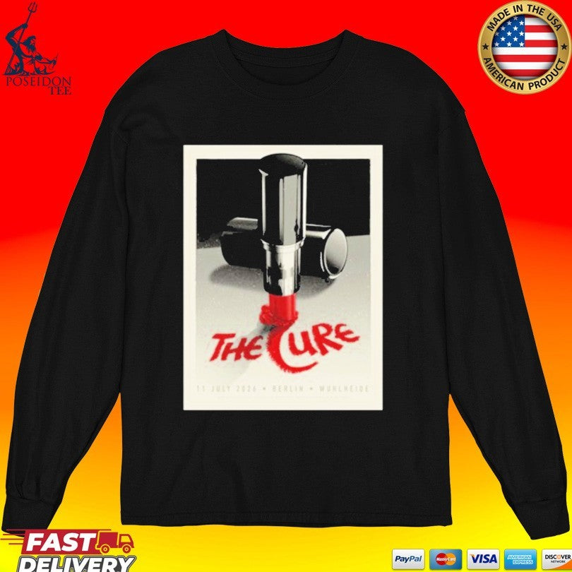 The Cure Berlin July 11 2026 Event T-shirt