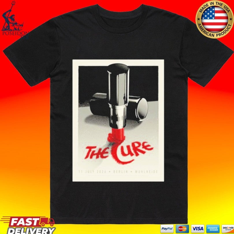 The Cure Berlin July 11 2026 Event T-shirt