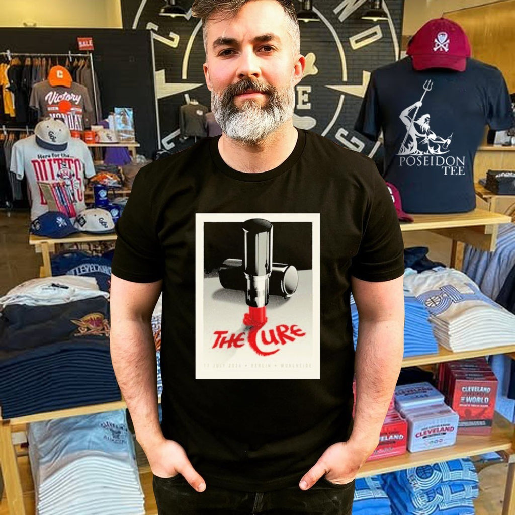 The Cure Berlin July 11 2026 Event T-shirt