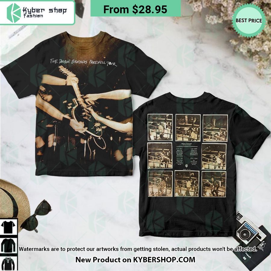 The Doobie Brothers Farewell Tour Album Shirt