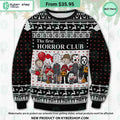 The First Horror Club Ugly Christmas Sweater