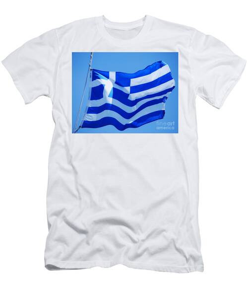 The Flag Of Greece T-Shirt