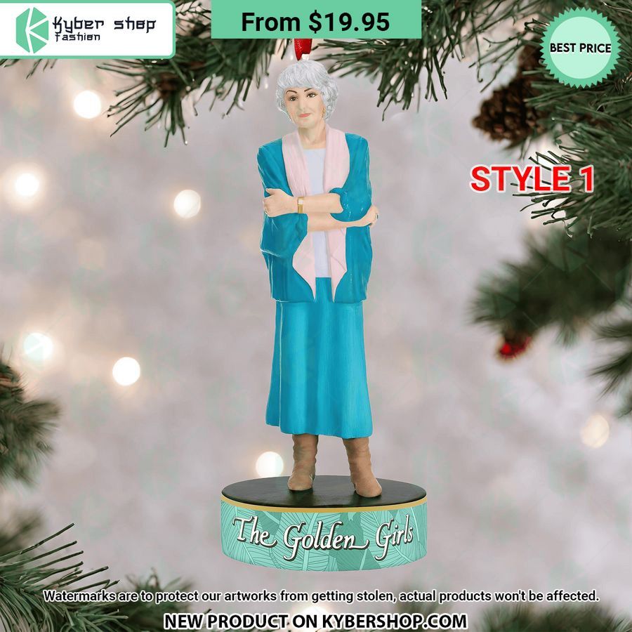 The Golden Girls Christmas Ornament
