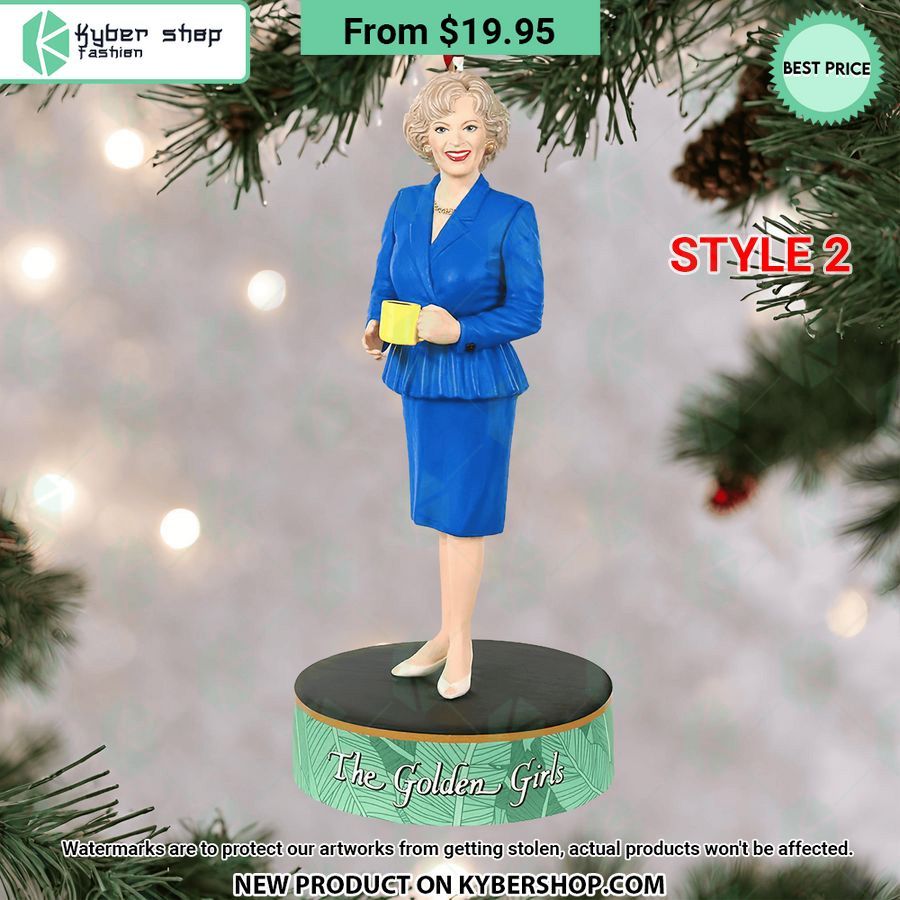 The Golden Girls Christmas Ornament
