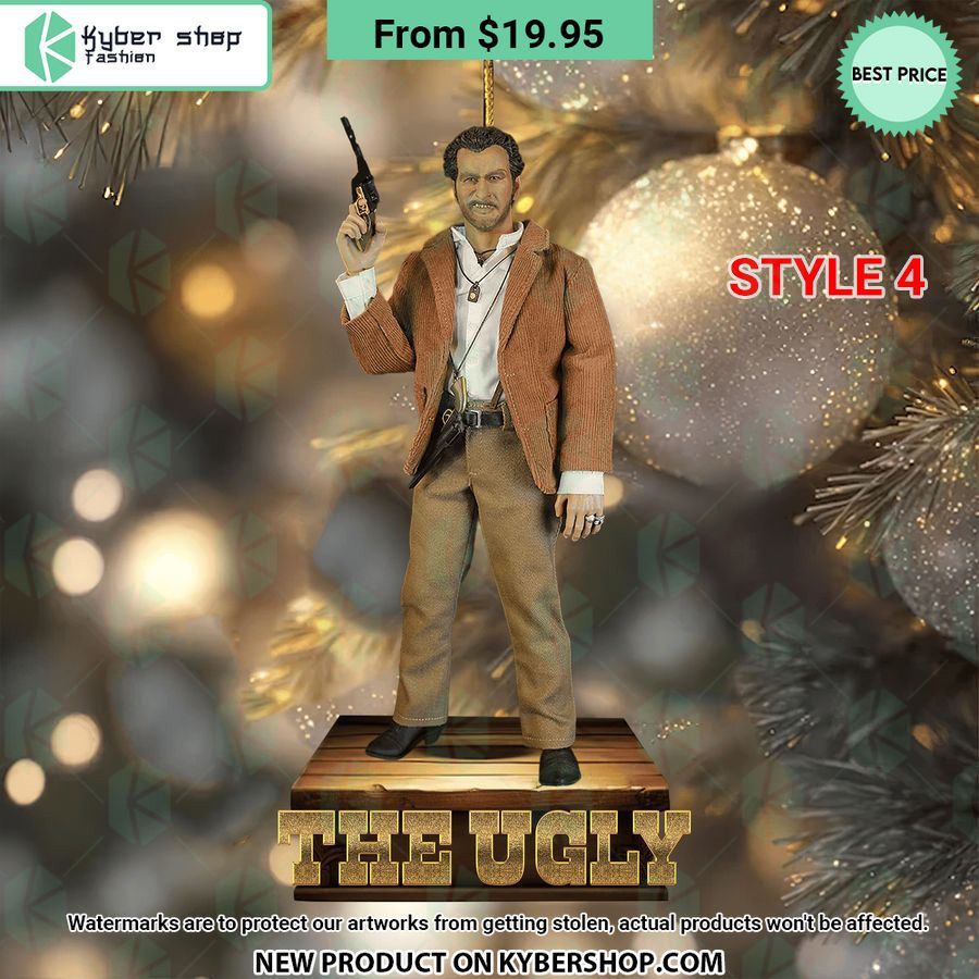 The Good the Bad and the Ugly Film Christmas Ornament