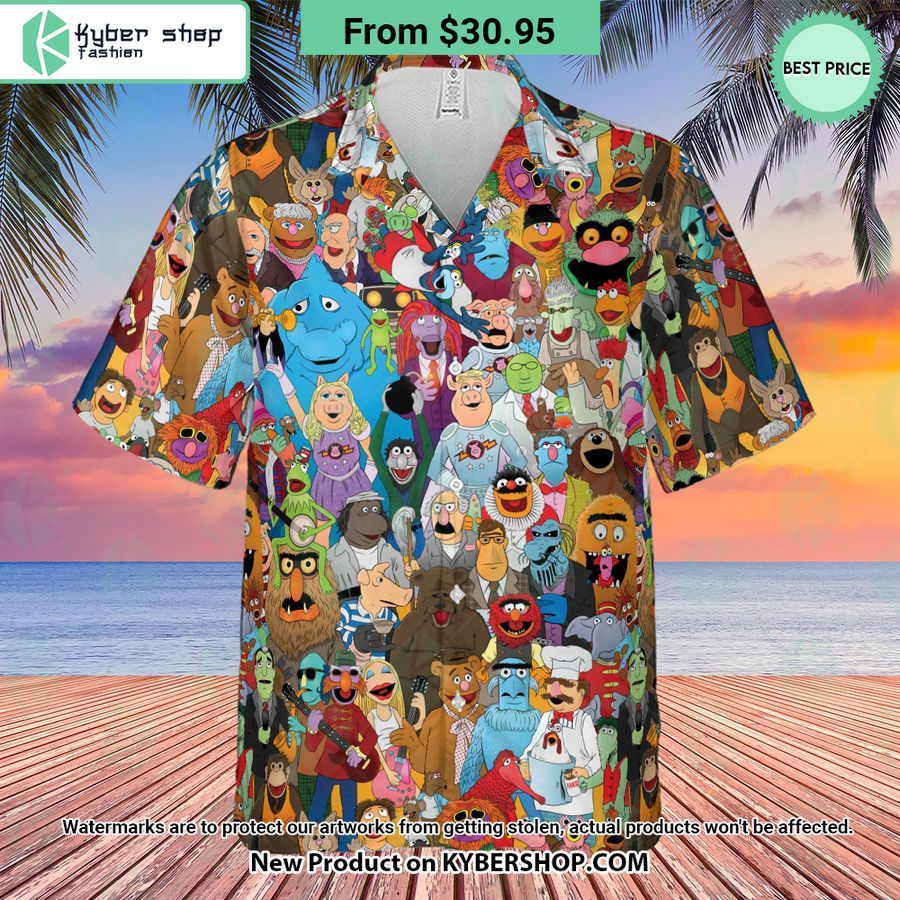 The Great Muppet Jubilee The Muppet Hawaiian Shirt