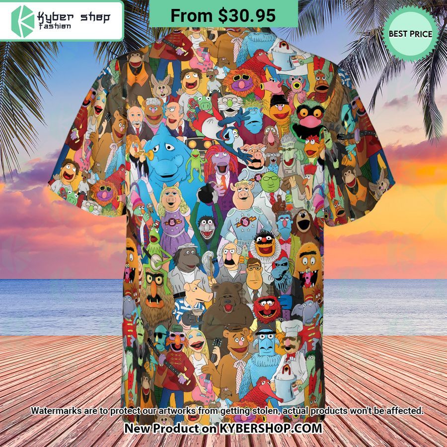 The Great Muppet Jubilee The Muppet Hawaiian Shirt