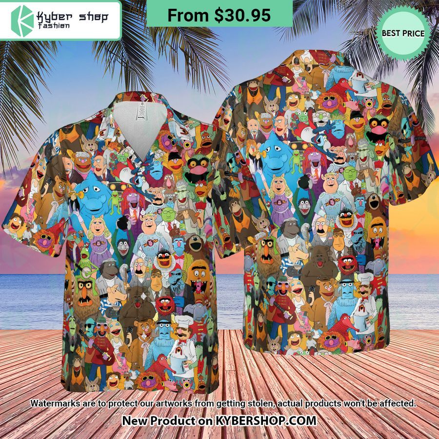 The Great Muppet Jubilee The Muppet Hawaiian Shirt