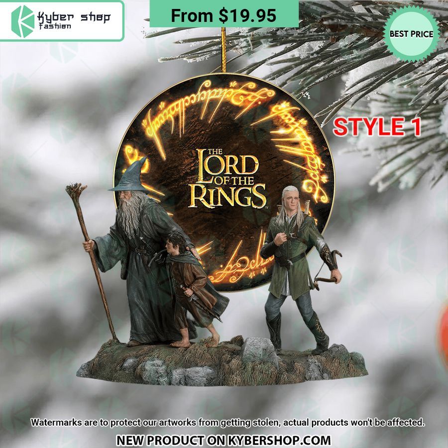 The Lords Of The Ring Christmas Ornament