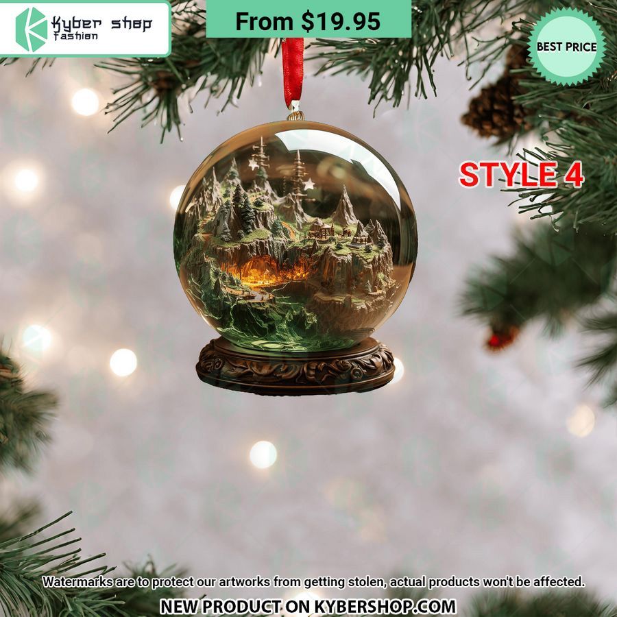 The Lords Of The Ring Christmas Ornament