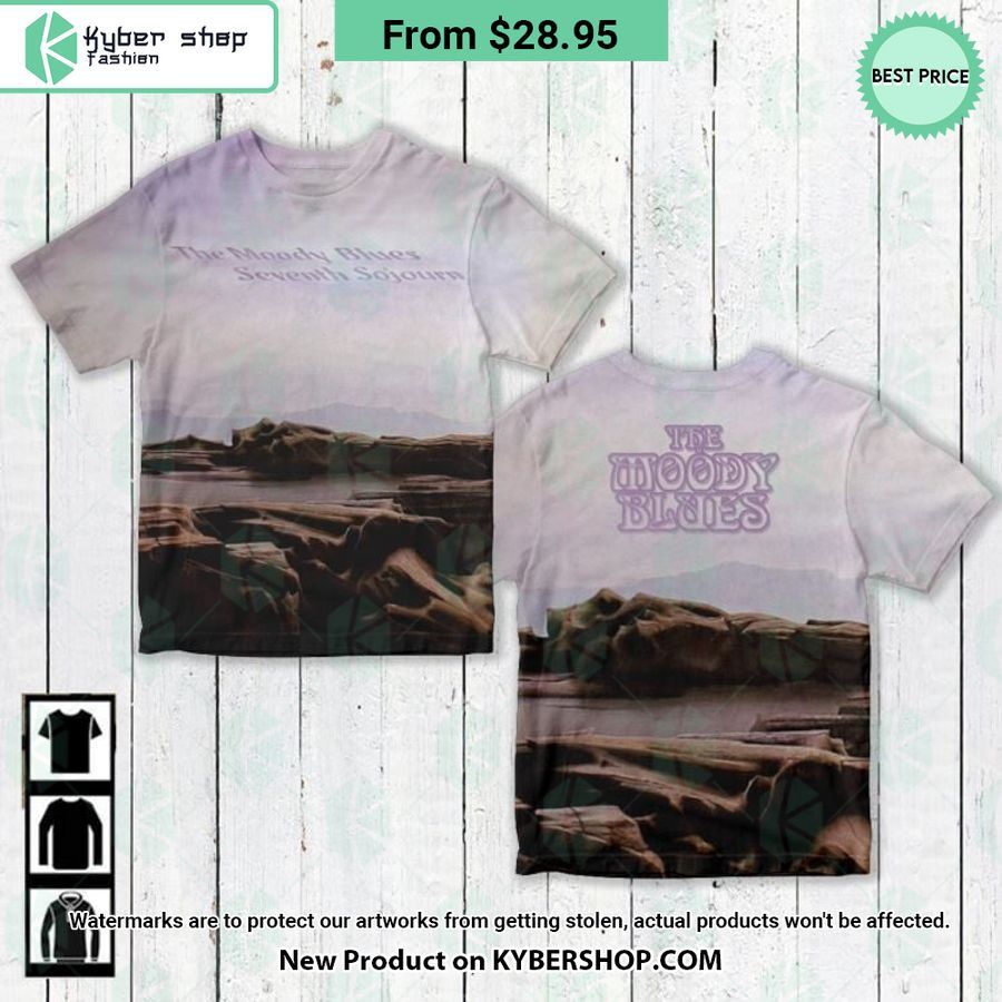 The Moody Blues Seventh Sojourn Album Shirt