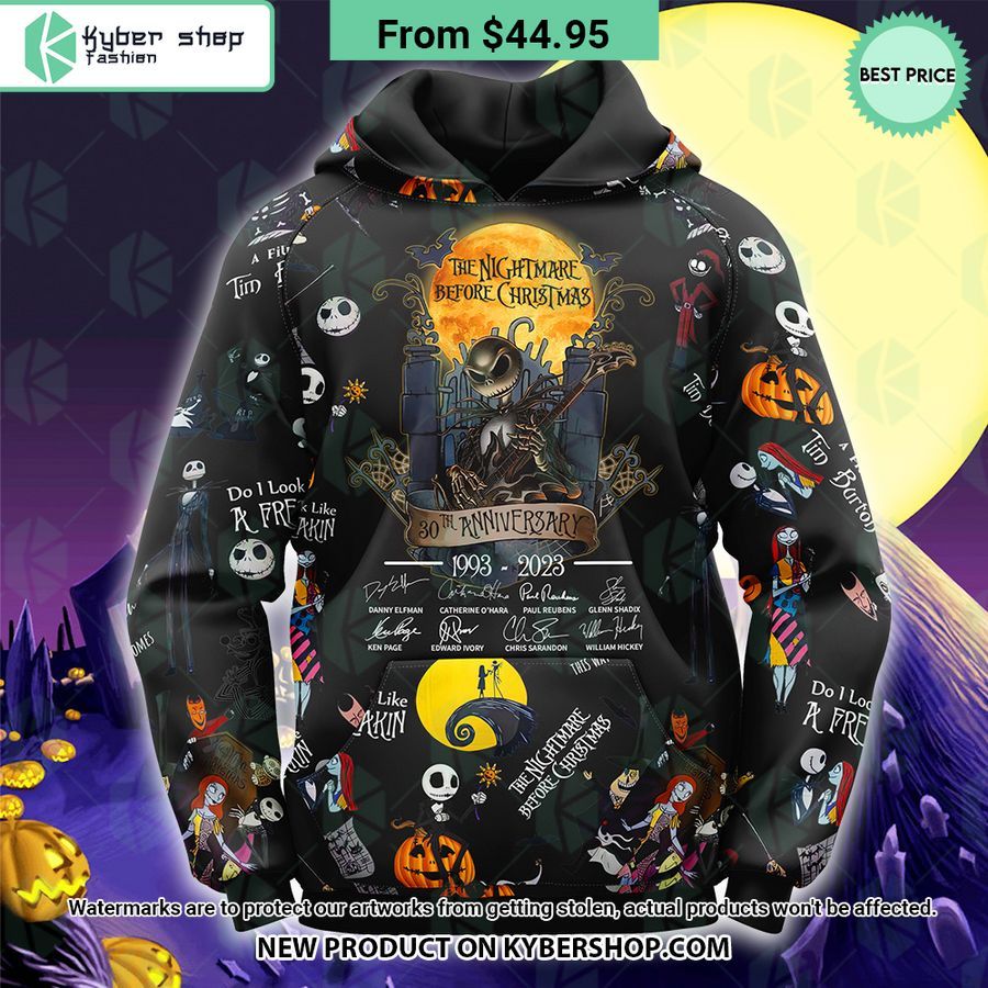 The Nightmare Before Christmas 30th Anniversary Hoodie