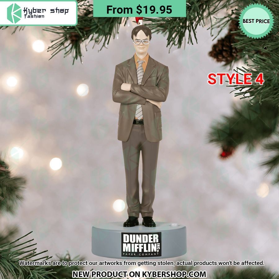 The Office Dunder Mifflin Christmas Ornament