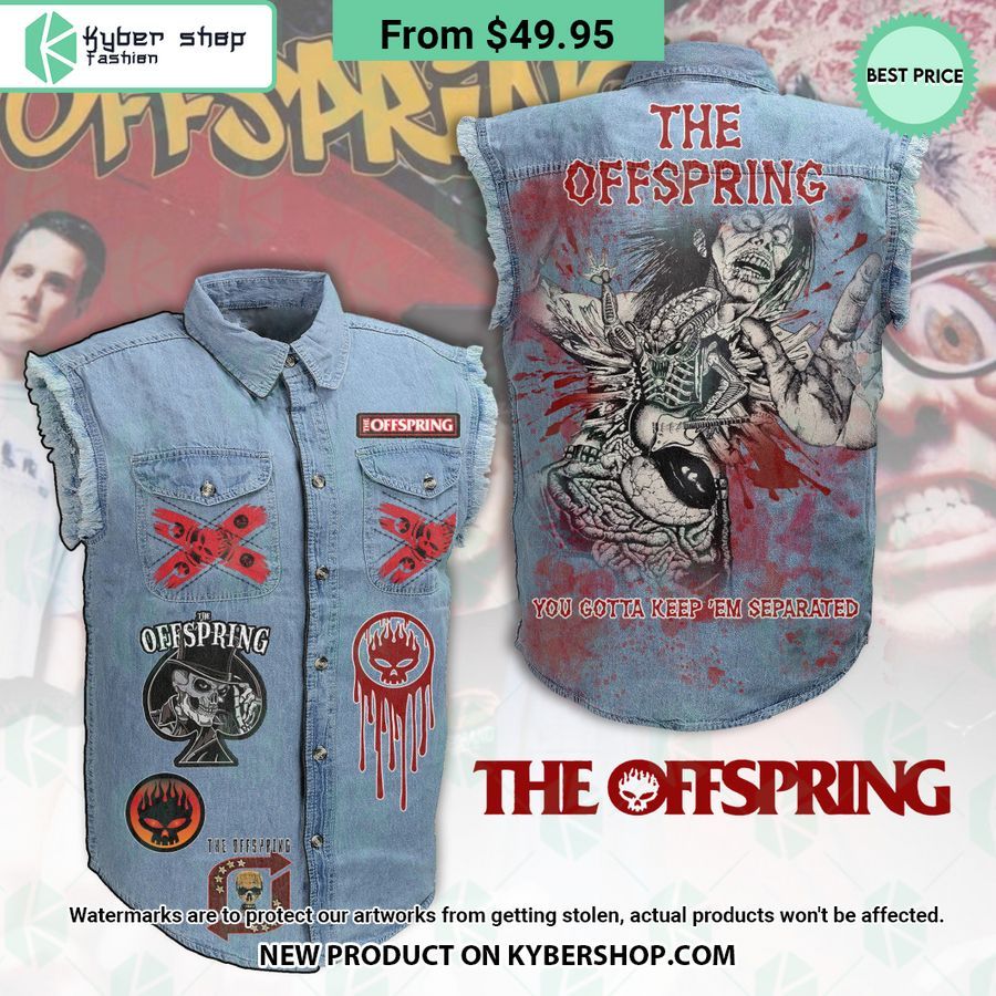 The Offspring You Gotta Keep ‘Em Separated Sleeveless Denim Jacket