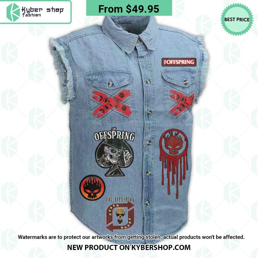 The Offspring You Gotta Keep ‘Em Separated Sleeveless Denim Jacket