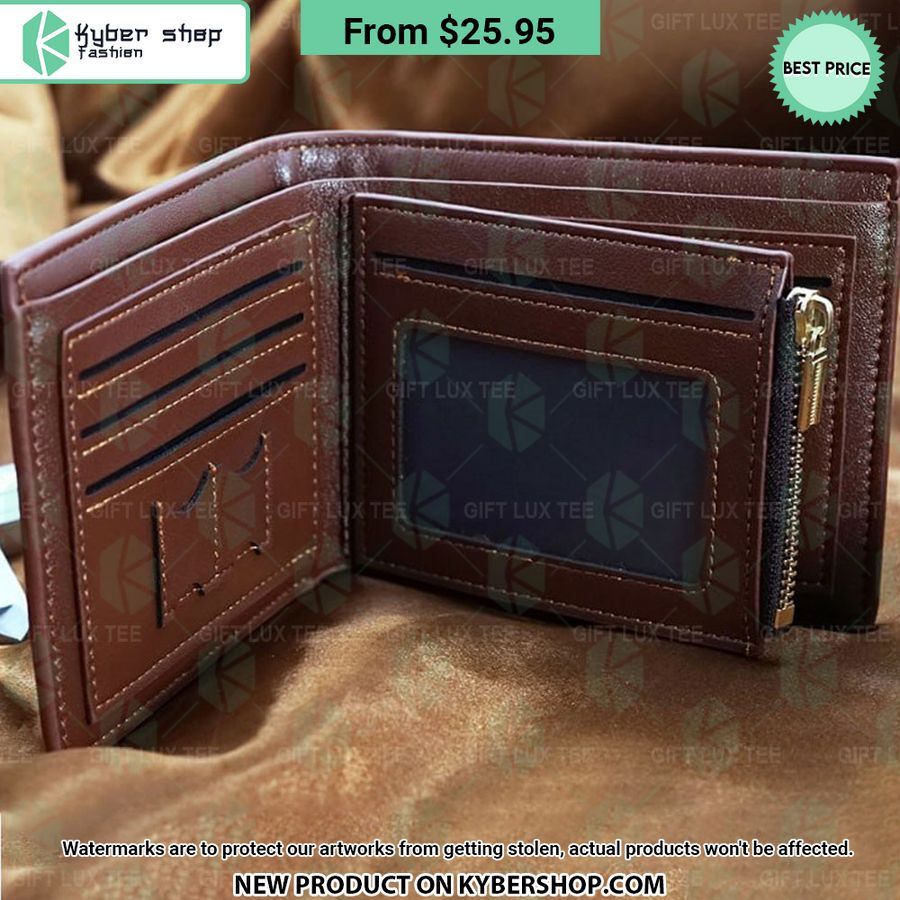 The Open CUSTOM Leather Wallet