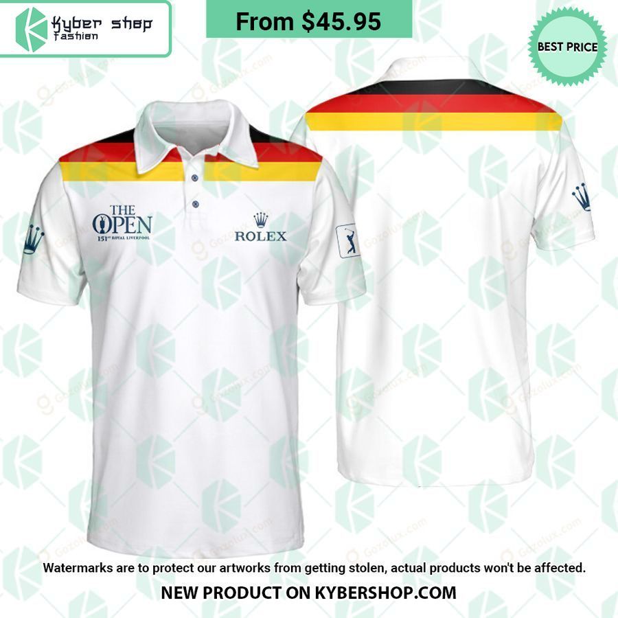 The Open Germany Flag Polo Shirt