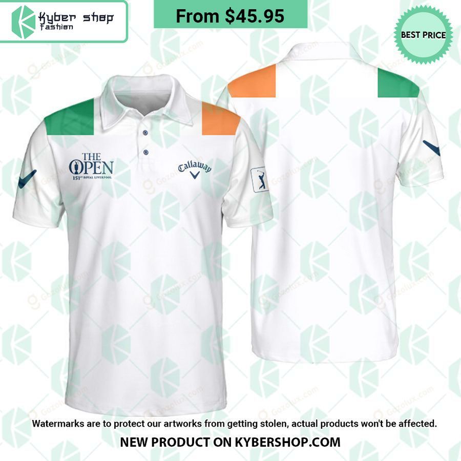 The Open Ireland Flag Polo Shirt