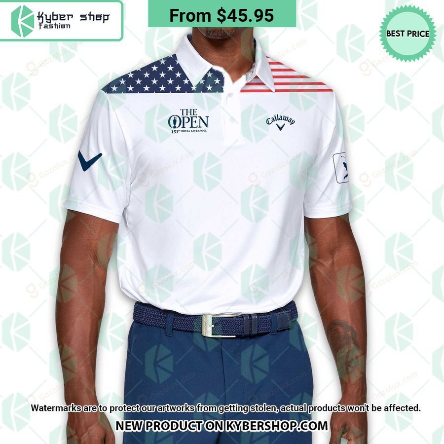 The Open US Flag Polo Shirt
