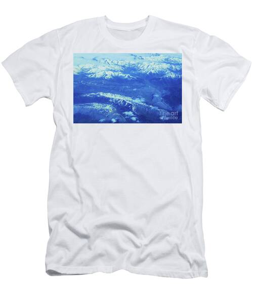 The Pyrenees Mountains Aerial T-Shirt