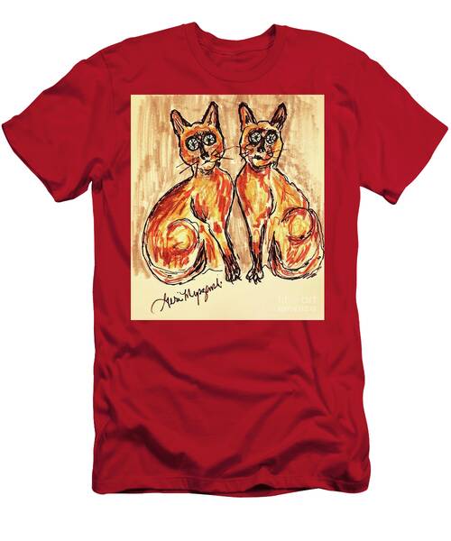The Siamese Cat Twins T-Shirt