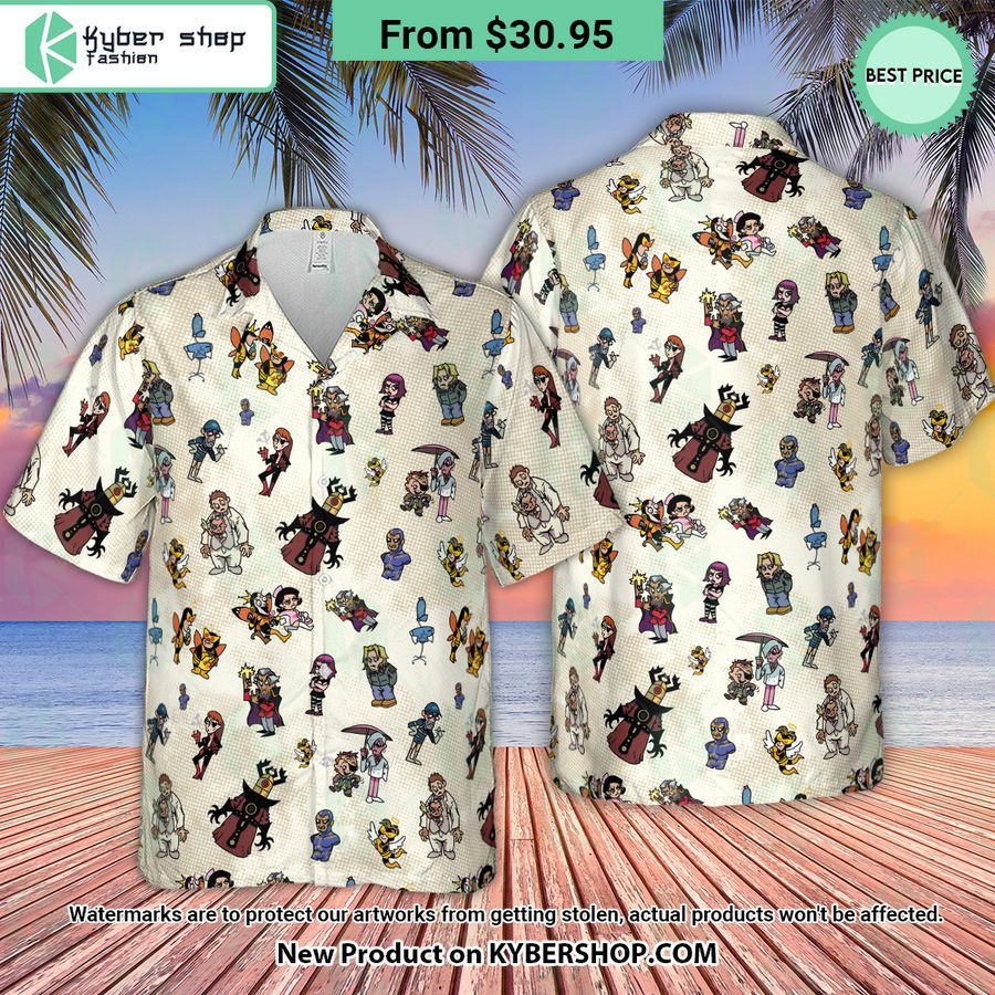 The Venture Bros Villains Hawaiian Shirt