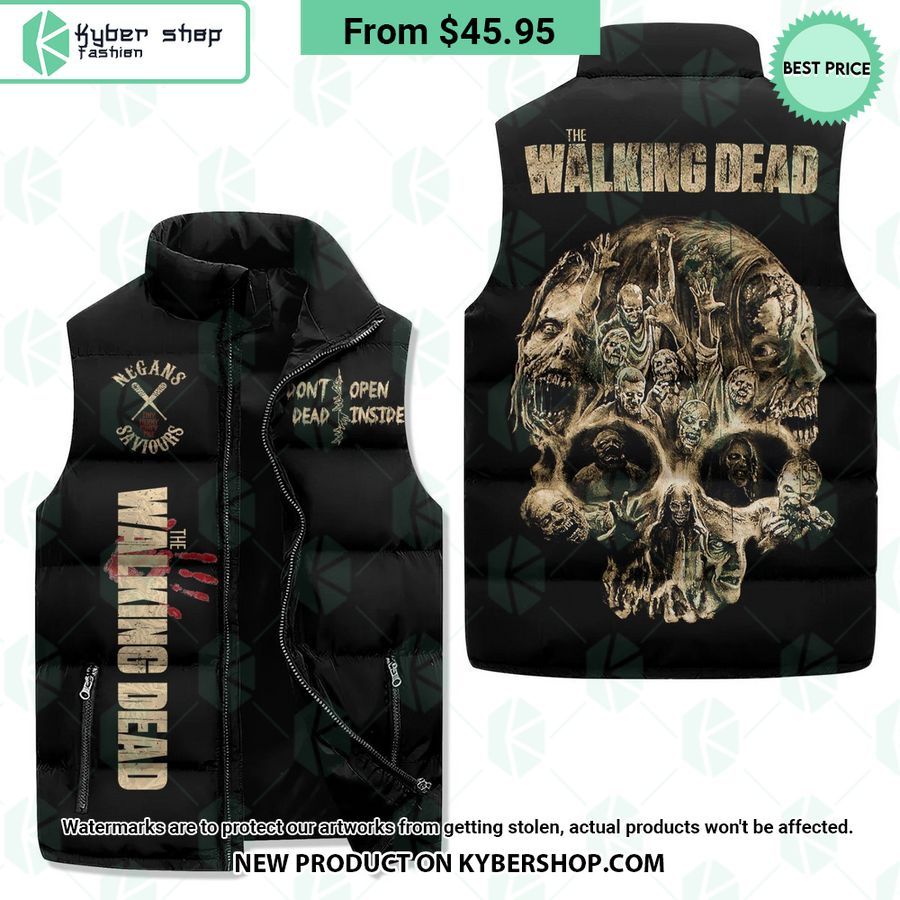 The Walking Dead Sleeveless Puffer Jacket