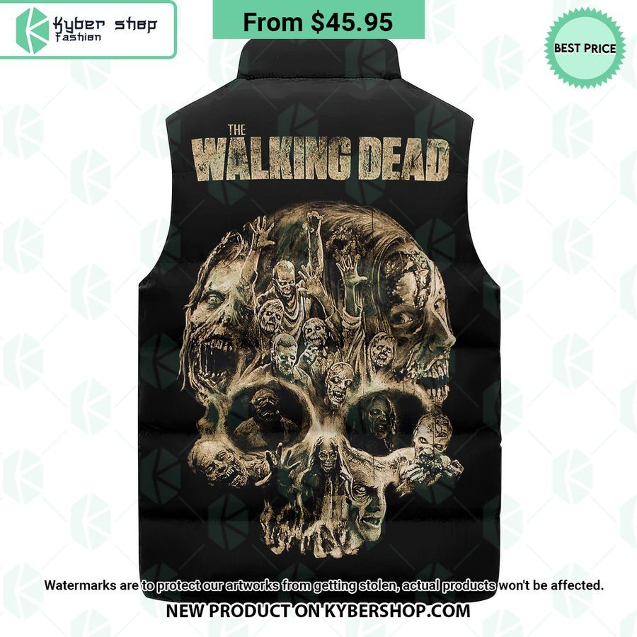 The Walking Dead Sleeveless Puffer Jacket