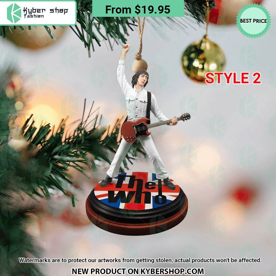 The Who Band Christmas Ornament