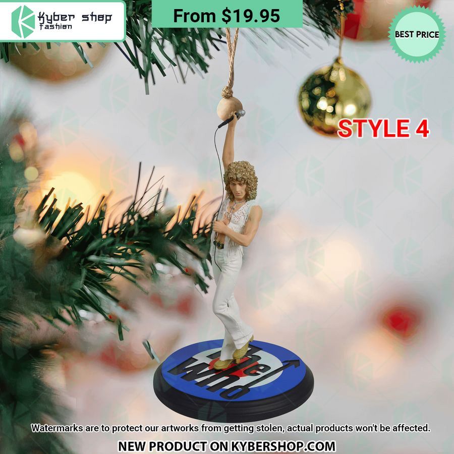 The Who Band Christmas Ornament
