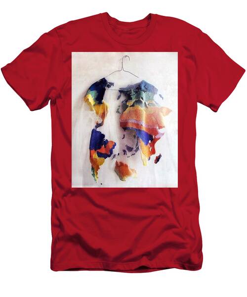 The World Map Is Made Of Clothes T-Shirt