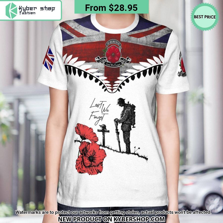 They Gave Their Tomorrow So We Could Have Our Today Lest We Forget Shirt