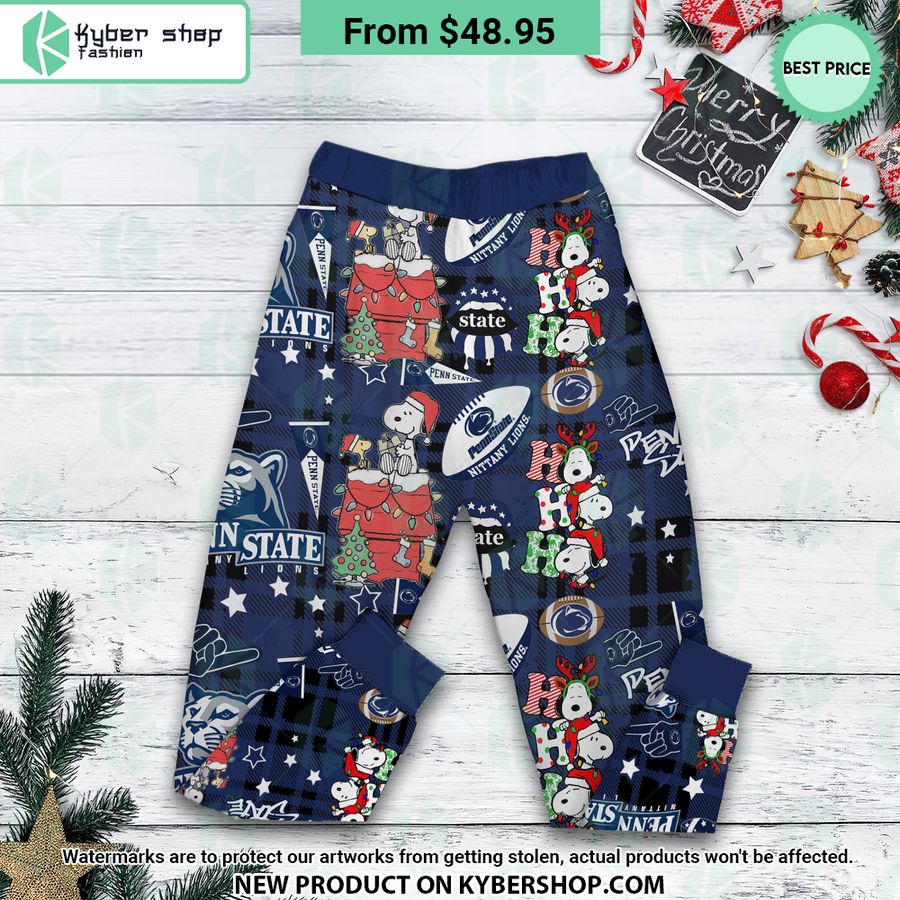 They Hate Us Because They ain’t Us Penn State Nittany Lions Grinch Pajamas Set