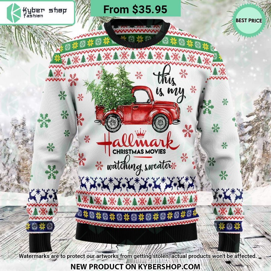 This Is My Hallmark Christmas Movies Watching Sweater