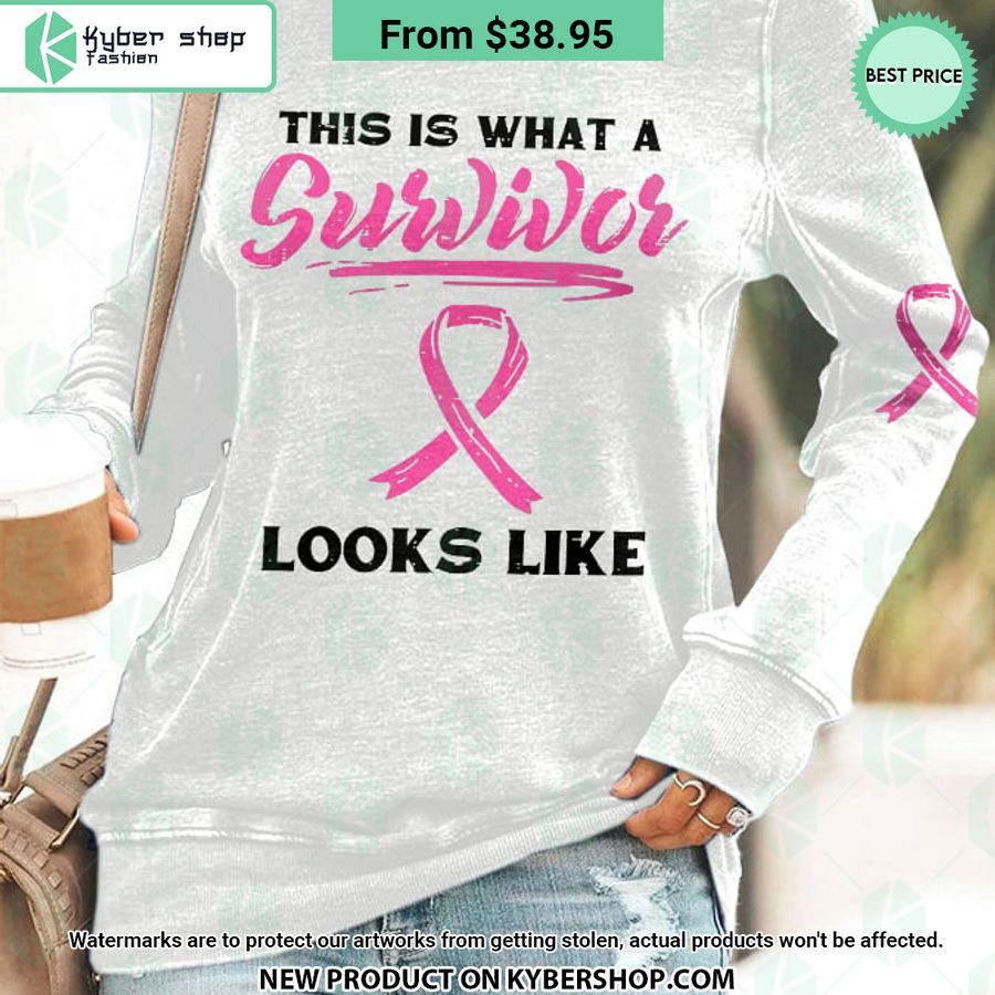 This Is What A Survivor Looks Like Sweatshirt